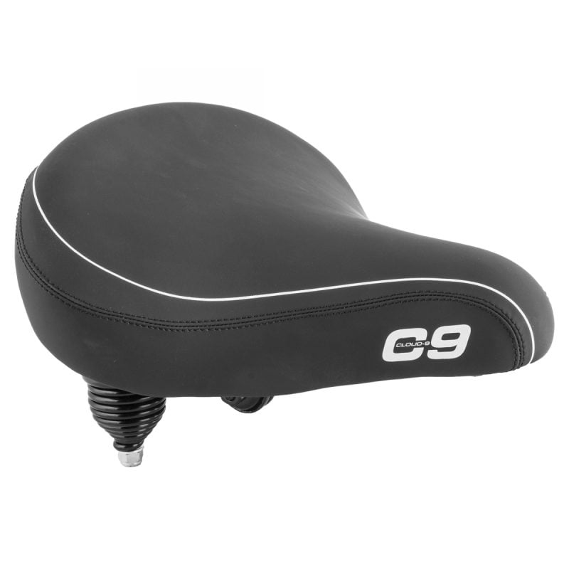 CLOUD-9 SADDLE C9 CRUISER CONTOUR SOFT TOUCH VINYL BK